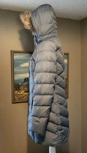 Marmot Womens Down Puffer Jacket Parka Hood Heavy Winter Trench Coat 700 Fill - Picture 24 of 24