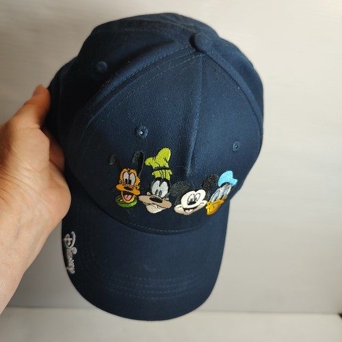Disney Mickey Mouse Pluto Donald Duck Goofy Cap Cotton Navy Sport Beach Hat - Picture 11 of 12