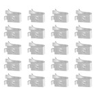 40 pcs Shelf Clip Cabinet Shelf Clip Adjustable Shelf Bracket For Store Garage