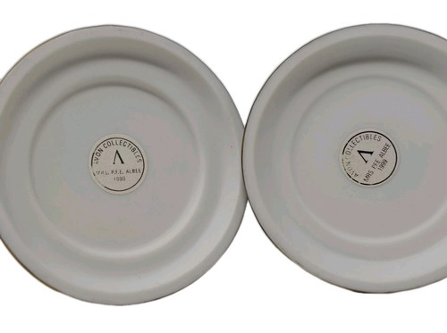 Avon 98 99 Mrs Albee Porcelain Mini Miniature Figurine Victorian Barbie Style x2 - Picture 5 of 5