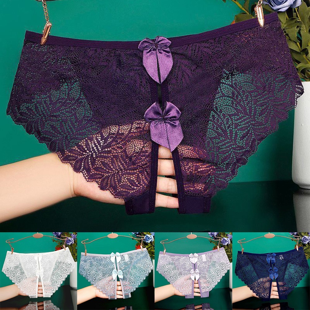 Modisch Damen Höschen Slips Dessous Durchsichtig M-XL