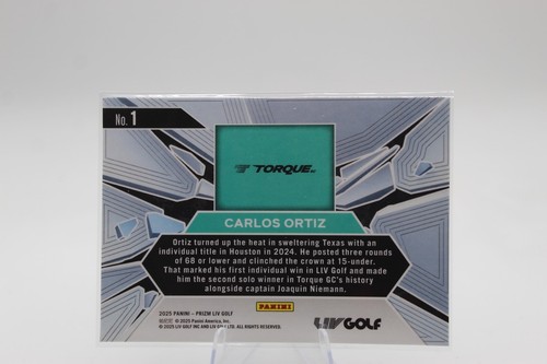 2025 Panini Prizm LIV - Carols Ortiz Prizm Break #1 - Picture 2 of 2