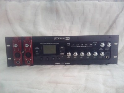 Line6 POD X3 PRO Rackmount für Gitarren Bass und Gesang
