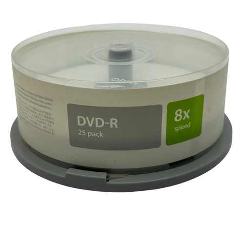 Apple Logo DVD-R 8x Recordable Blank Media DVDs 4.7GB Open Spindle 13 Left - Afbeelding 2 van 3