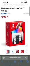 Nintendo Switch OLED Model HEG-001 Handheld Console - 64GB - White