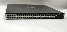 Aruba JL074A HP 3810M 48G PoE Switch w/ 2 JL087A Power  JL083A SFP Module