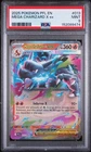 Pokémon TCG Mega Charizard X ex 013/094 Phantasmal Flames Double Rare Holo PSA 9