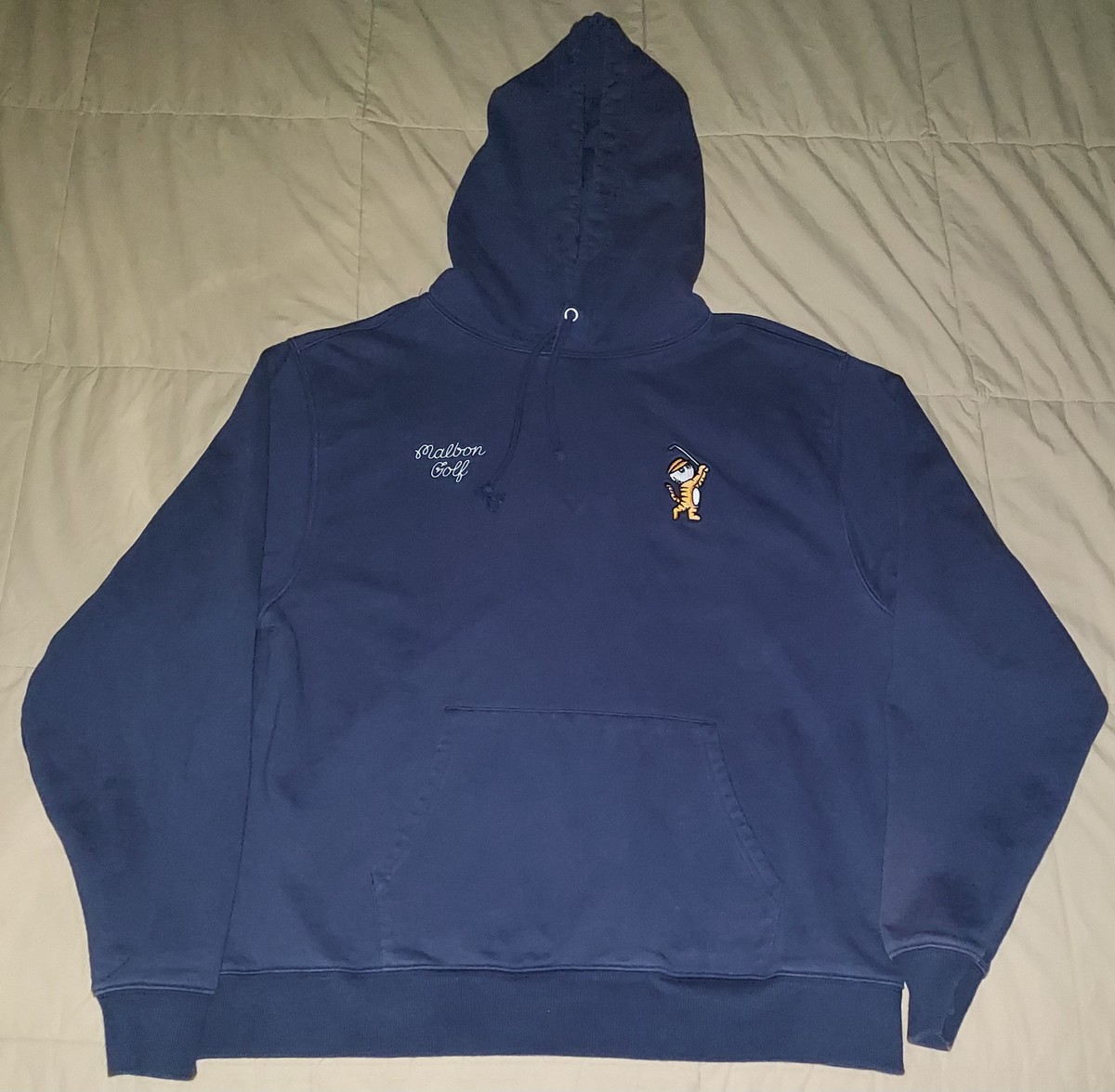 MALBON GOLF TIGER BUCKETS HOODIE SWEATSHIRT MEN'S MEDIUM RANGE
