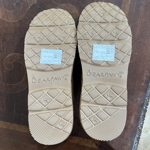 Beau Men's Suede Slippers By Bearpaw Hickory Size 10 - Picture 2 of 4