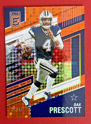 2022 Panini Donruss Elite - Dak Prescott #6 Orange /49