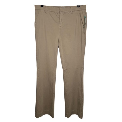 Lyla Ryan Jenalyn Bootcut Pants Women Size 14 Taupe Mid Rise Casual Trouser NWT - 第 2/13 張圖片