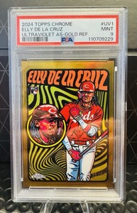 2024 Topps Chrome - Ultraviolet All-Stars Elly De La Cruz Gold/50