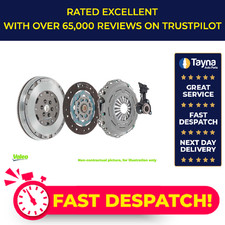Dual Mass Flywheel DMF Kit with Clutch and CSC 837440 Valeo 1229400 1692745 New
