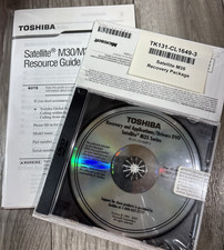 Toshiba M35 Series Recovery and Applications  Drivers DVD-NEW Microsoft K169E 