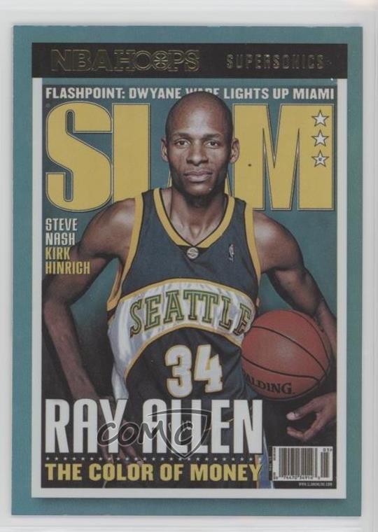 2021-22 Panini NBA Hoops Slam Holo Ray Allen #SLAM#87 HOF