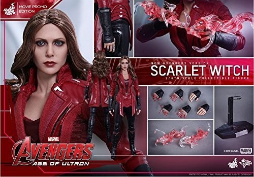 Figura de acción de la película Vengadores Era de Ultrón Bruja Escarlata Nuevos Vengadores - Imagen 2 de 2