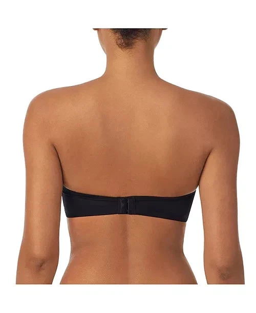 Sujetador sin tirantes DKNY Smooth Essentials para mujer, negro, talla 36D 0123 Foto 2 de 3