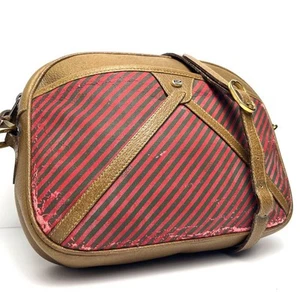 GUCCI Ancien sac à bandoulière Sherry cuir marron #PG7Q7N
