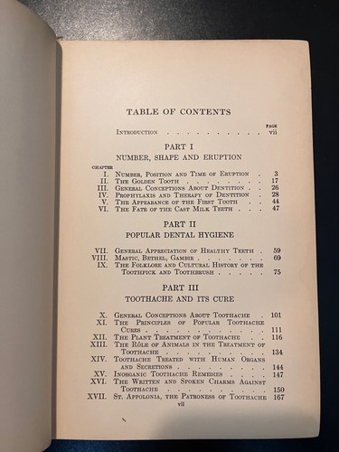 Folklore of the Teeth by Leo Kanner Hardcover 1936 Edition Dentistry Theme - Imagen 6 de 7