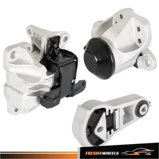 3PCS Engine Motor Mounts & Auto Trans Mount Set For Ford Explorer 3.5L 2011-2015