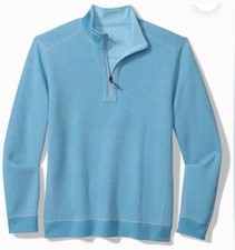 Tommy Bahama FLIP COAST REVERSIBLE Half Zip Pullover XL, 2XL