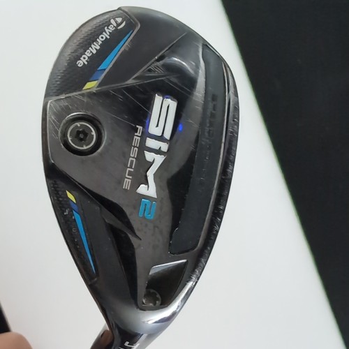 TaylorMade SIM2 Rescue 4 Hybrid 22* Tensei Blue Raw AV Series 80g Stiff RH - Picture 6 of 6