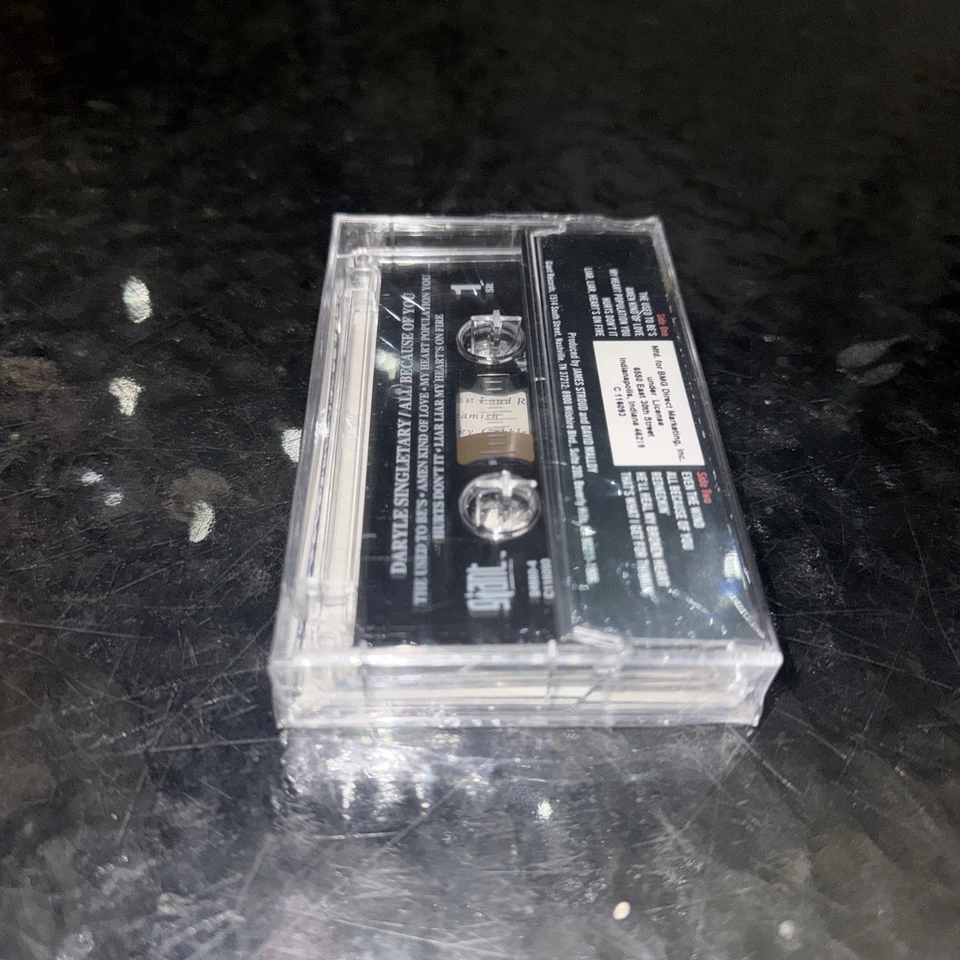 Daryle Singletary All Because Of You Cassette Tape - Image 2 of 3