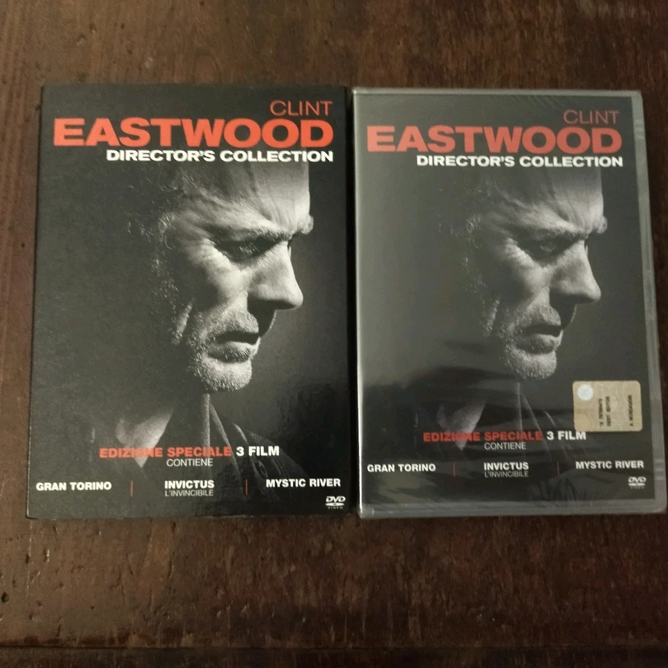 CLINT EASTWOOD - DIRECTOR'S COLLECTION - BOX 3 FILM DVD - NUOVO, SIGILLATO - Immagine 2 di 3
