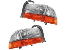 Headlight Assembly Set For 97-04 Dodge Dakota Durango Wk35j5