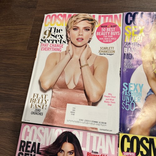 Cosmopolitan Magazines Lot of 6 2014 2016 - Bild 7 von 10