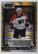 2023 O-Pee-Chee Platinum Marquee Rookies Seismic Gold 14/50 Tyson Foerster 1zm