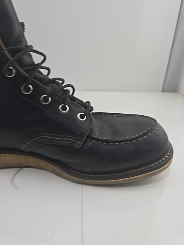 Red Wing 9075 Heritage Moc Toe Boot "Rare" Men's Size 11D Black - Picture 7 of 22