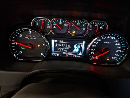 Speedometer Head/Instrument Cluster 2016 Silverado Truck/Pickup 1500 Sku#4190265 - Picture 3 of 6