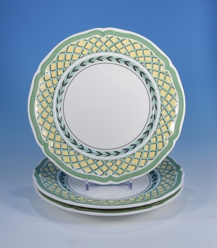 Villeroy & Boch "French Garden" 3 Brotteller 17 cm.