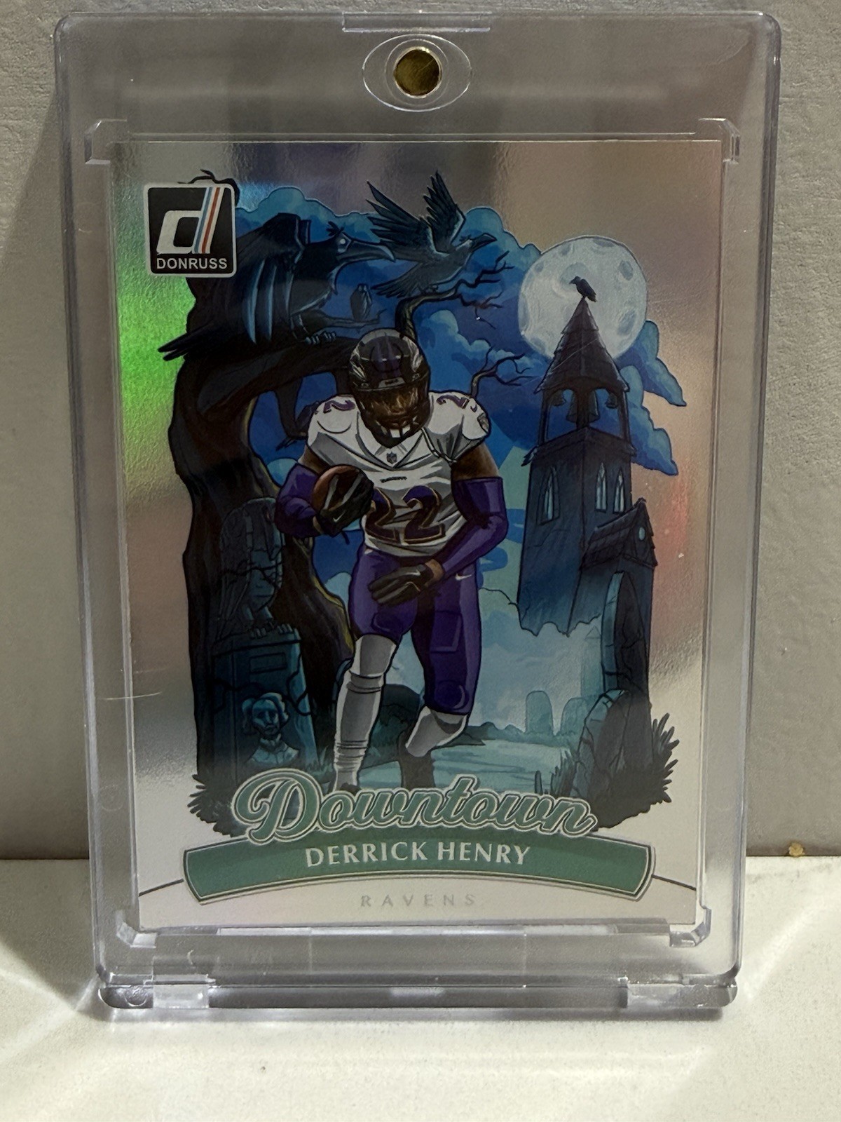 2025 Panini Donruss - Derrick Henry DOWNTOWN #3 Baltimore Ravens Case Hit SSP