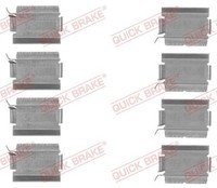 Quick Brake 109-1820 ZubehöRkit, Scheibenbremsbelag FüR Chrysler, Dodge, Fiat