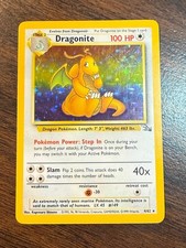DRAGONITE 4/62 HOLOFOIL RARE FOSSIL (FO) 1999 POKEMON NM