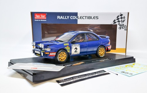 Subaru Impreza 555 #2 Rally New Zealand with Decals 1:18 - Picture 3 of 16