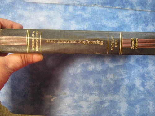 Vintage BASIC ELECTRICAL ENGINEERING A. E. Fitzgerald HC 1957 2ND Illustrat VGC - Picture 8 of 8