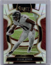 2025 Panini Select Julio Jones #49 Silver Prizm - Concourse