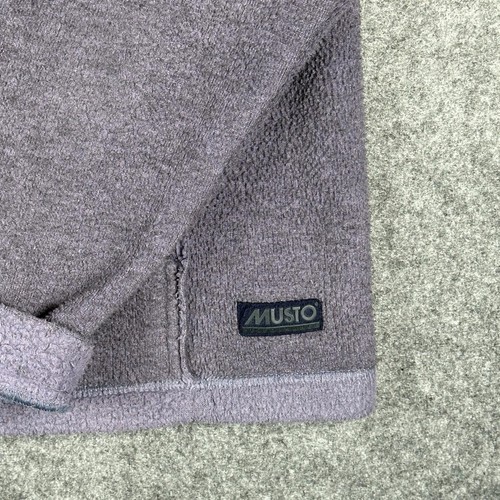 Chaqueta polar Musto Snugs para mujer talla 10 gris cremallera completa Polartec rendimiento cálida - Imagen 9 de 12