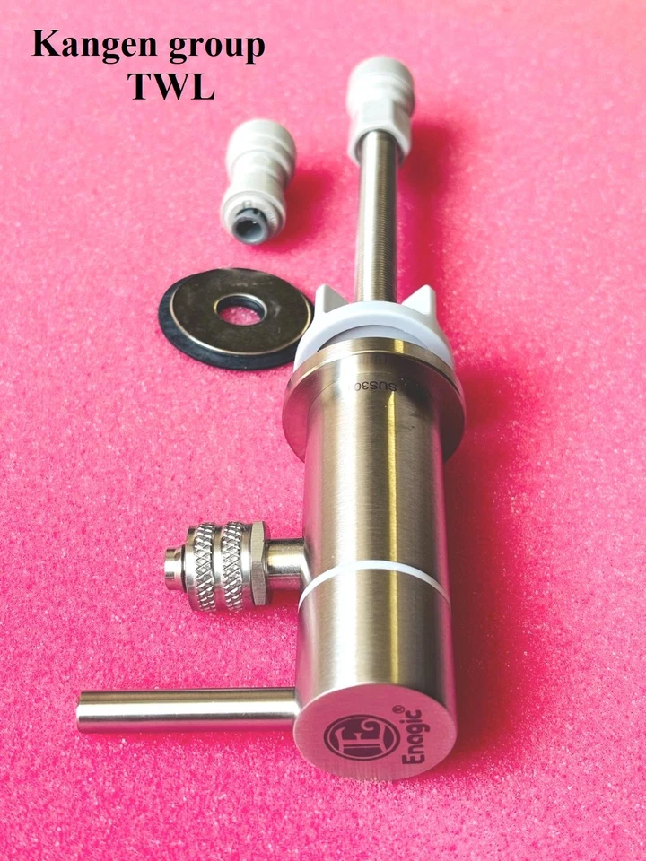 Enagic Kangen Leveluk Cold Water Faucet Chrome Branch Supply Stop Valve NEW - Image 2 of 4