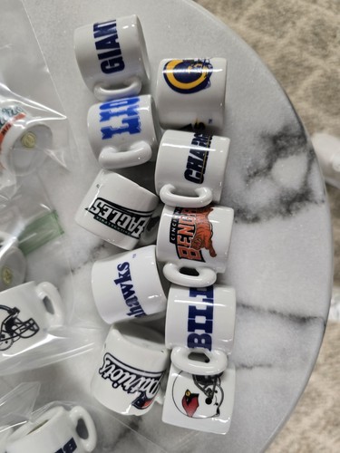 NFL Football Teams Mini Keramik Kaffeetassen Team Logo Tassen - 24 TASSEN - Bild 2 von 10