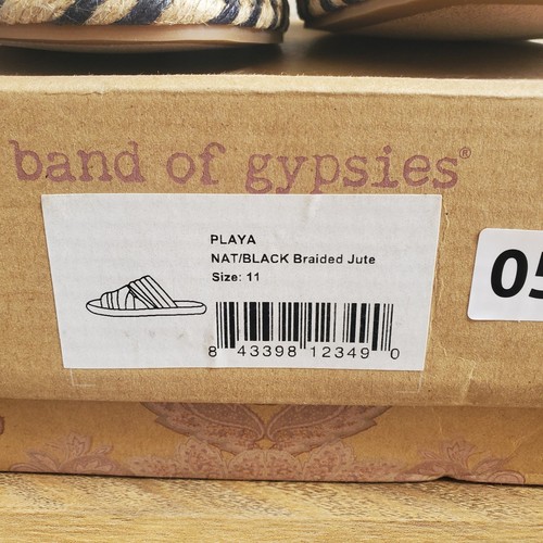 Band of Gypsies Boho Sandalen Damen 11 Playa geflochten Jute Fischgrät Pantolette - Bild 11 von 11