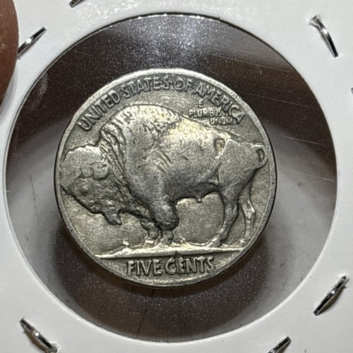 Buffalo Nickel 1936 - error potencial E en centavos - Imagen 2 de 5