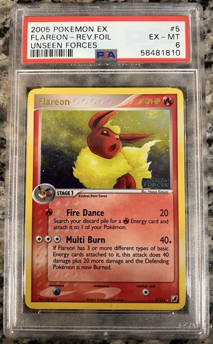 Flareon graded PSA 6 for sale on eBay