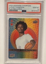 2022 Goodwin Champions Ausar Thompson ROOKIE PSA 10 RC - POP 5