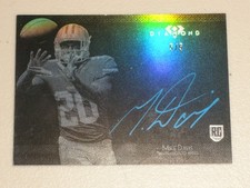 2015 Topps Diamond Metallic Blue Ink Autograph Auto #MD2 Mike Davis 5/5 RC