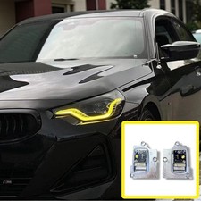 Modules DRL Jaunes De Style Pour BMW G42 G87 2 Série Coupé 2022+ Paire