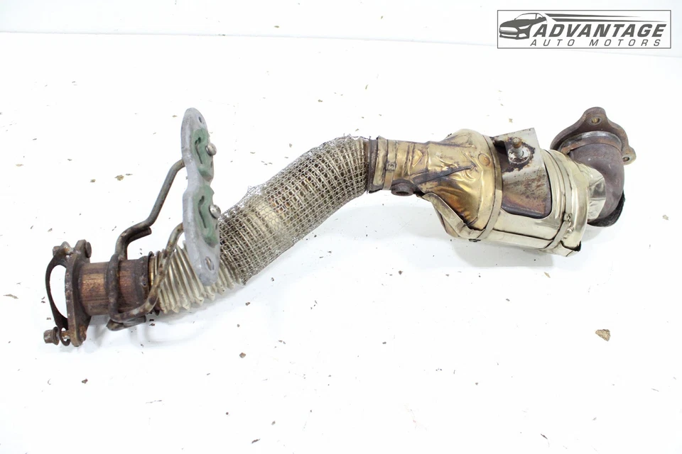 Lincoln Nautilus 2019-2023 2,0 L motor gas escape tubo delantero OEM Foto 4 de 4